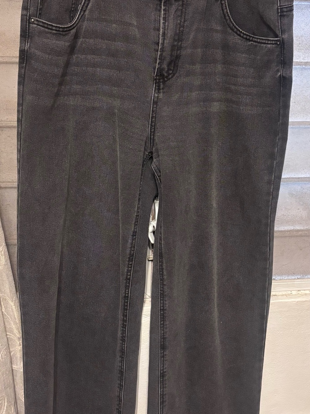 Girl’s Black Straight-Leg Jeans - Classic Everyday Denim